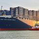 Riesencontainerschiff im Hamburger Hafen bis wann im Dezember 2012 noch?