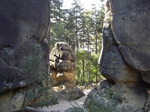 Sächsische Schweiz - (Deutschland, Camping, Nationalpark)