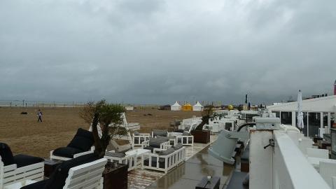übersicht vom Strand - (Niederlande, Holland, Den Haag)