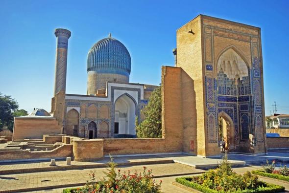 Samarkand Gur - e Amir - (Backpacker, Individualreise, Backpacking)