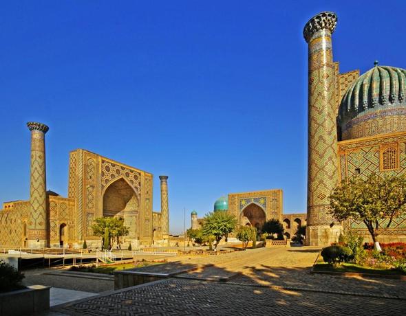 Samarkand - Registan - (Backpacker, Individualreise, Backpacking)