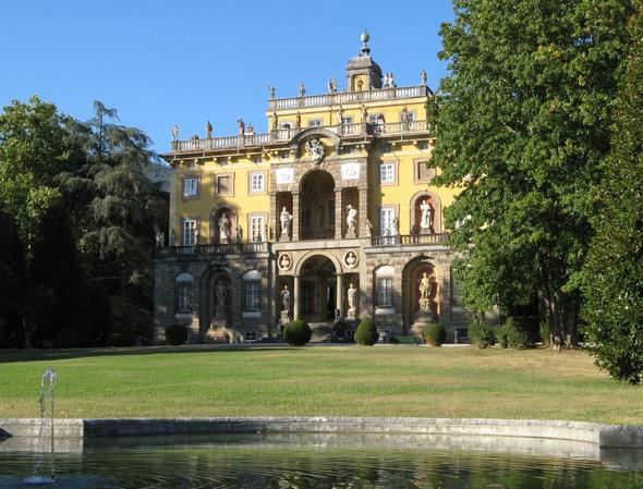Villa Torrigiani nordöstlich von Lucca in der Toskana - (Italien, Toskana, Villa)