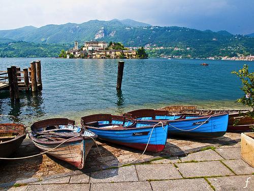Lago d'Orta - (Italien, Wandern, Fruehjahr)