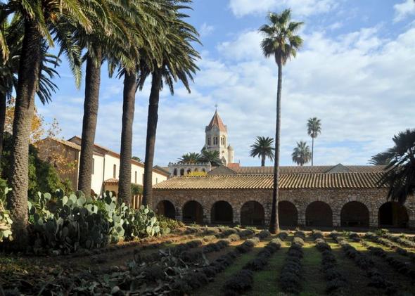 Ile Saint Honorat vor Cannes, Frankreich - (Frankreich, Mittelmeer, Cote d Azur)