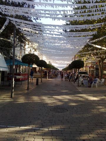 Arta während der Fiesta - (Spanien, Sehenswürdigkeiten, Mallorca)