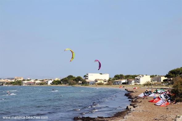 Kitesurfen in Mallorca - im Nähe von Port de Pollenca - (Spanien, Mallorca, Party)