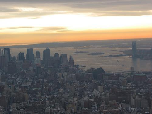 Ausblick Empire State Building - (USA, New York, Aussicht)