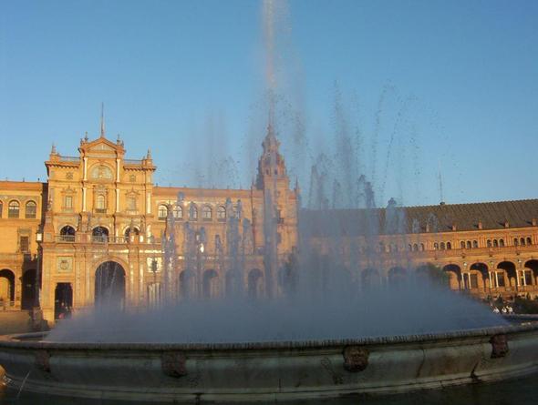 plaza espana - (Spanien, Fluggepaeck, Schinken)