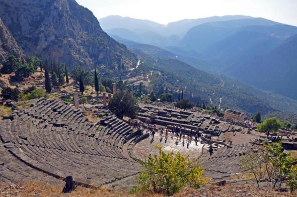 Delphi, Griechenland - (Griechenland, Besichtigung, sehenswert)