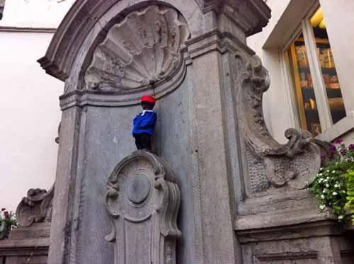 Das Wahrzeichen in Brüssel - (Europa, Belgien, Brüssel)