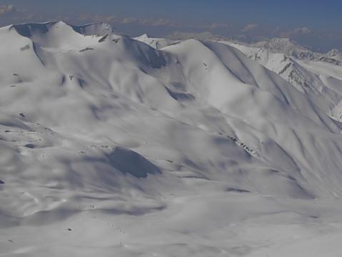 Gulmarg Pulverschnee Gebiet - (Indien, Skifahren, Himalaya)