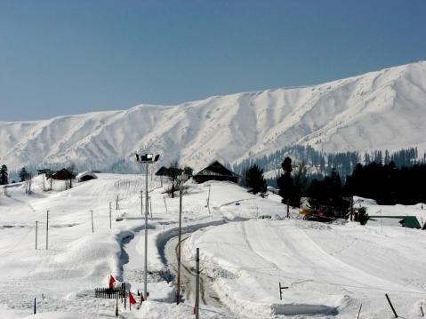 Mt. Apharwat, Gulmarg - (Indien, Skifahren, Himalaya)