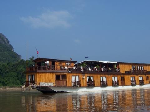 - (Asien, Boot, Mekong)