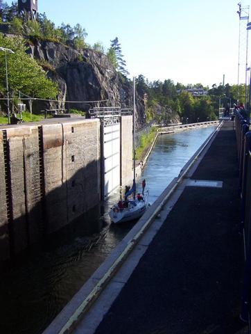 schleuse und wasserfall trollhatan - (Rundreise, Schweden, Stockholm)
