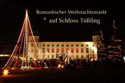Schloss Tüssling - (Deutschland, Weihnachtsmarkt, Christkindlmarkt)