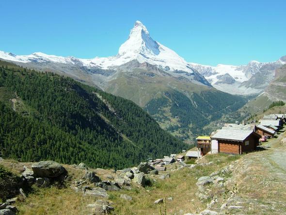 Findeln mit Matterhorn - (Österreich, Schweiz, Sommer)
