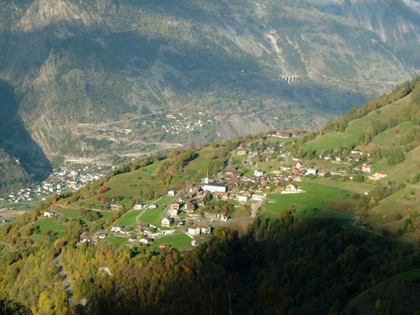 Ergisch im Wallis - (Europa, Reiseziel, Natur)