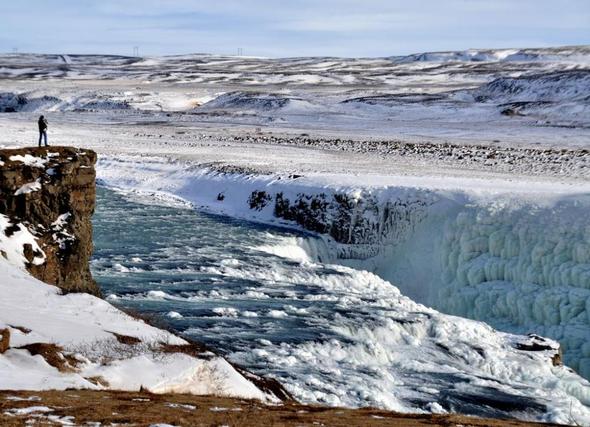 Gullfoss, Island - (Natur, Island, Wasserfall)