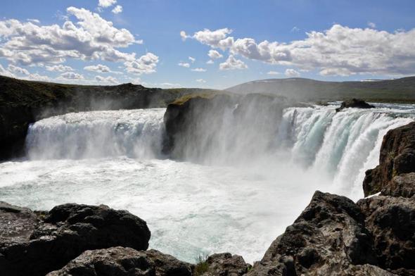 Goðafoss, Island - (Natur, Island, Wasserfall)