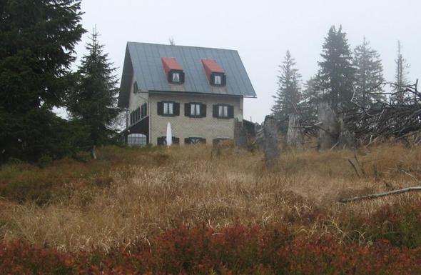 Waldschmidthaus auf dem Rachel. - (Deutschland, Bayern, Nationalpark)