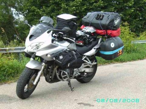 - (Norwegen, Route, Motorrad)