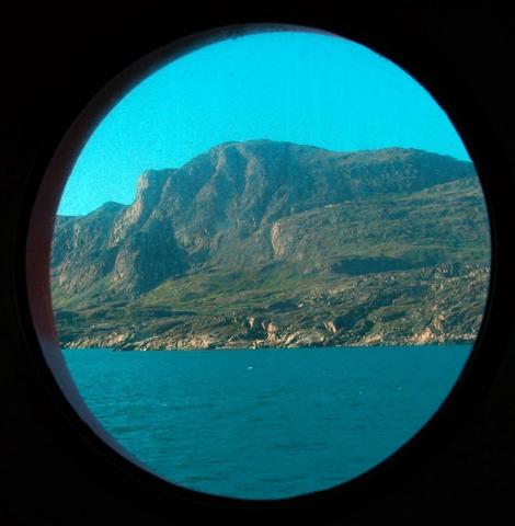 Grönland aus Kabinensicht - (Kreuzfahrt, AIDA, Kabine)