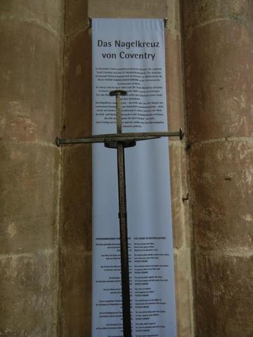 Sebaldus-Kirche: Das Nagelkreuz von Coventry - (Deutschland, Sehenswürdigkeiten, Bayern)