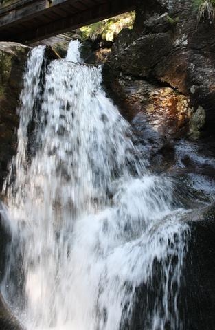 Unterer Hochfall am Moosbach nordwestlich von Bodenmais. - (Deutschland, Bayern, Natur)