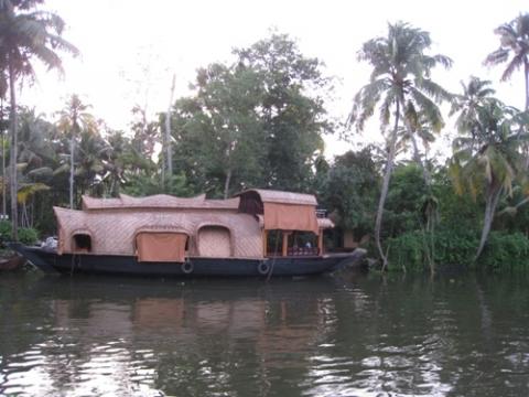 Bilduntertitel eingeben... - (Indien, Kerala, Hausboote)
