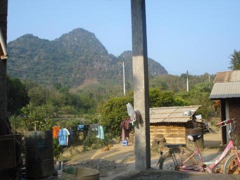 Umgebung von Luang - (Asien, Laos, Rucksackreise)