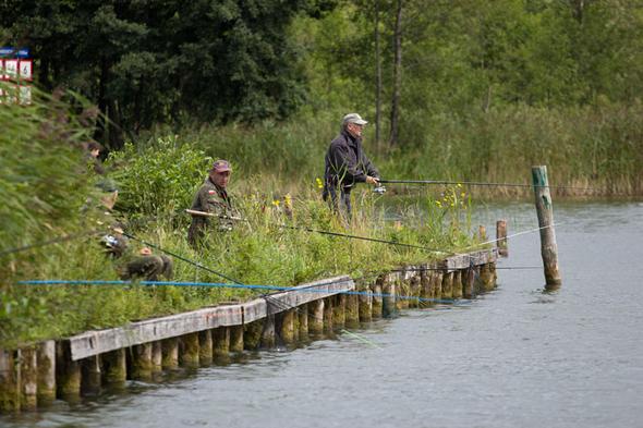 Angler in Masuren - (Polen, Wanderung, Masuren)