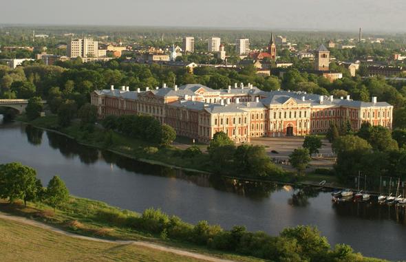 Schloss Jelgava 30 km von Riga Ballonfahrt - (Tourismus, Lettland, Riga)