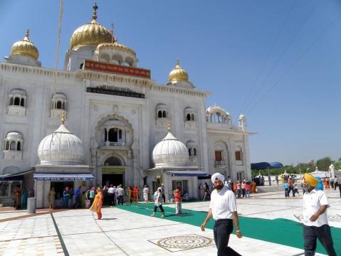 Guru Dlaba Bagloba Sahib Gurdwara - (Sicherheit, Indien, Delhi)