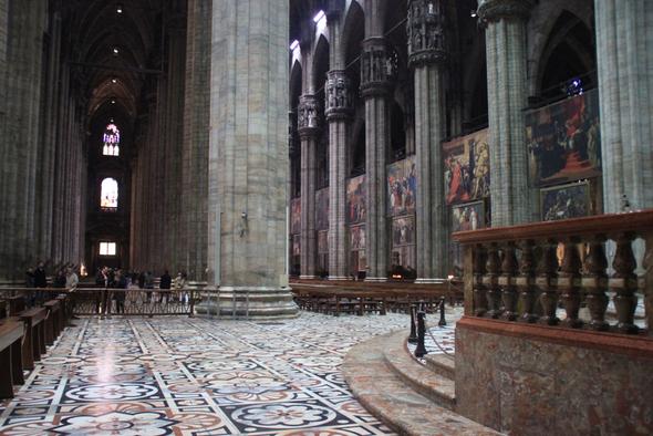 Mailand - Dom - (Italien, Auto, Zwischenstopp)