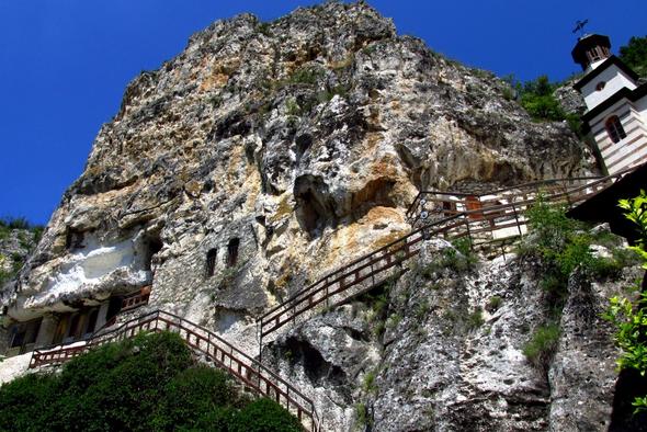 Felsenkloster Basarbovo - (Europa, Rumänien, Bukarest)