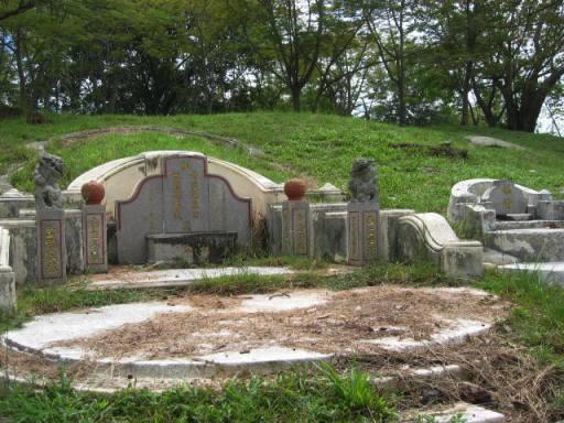 Chinesischer Friedhof - (Autoreise, Malaysia, Westküste)