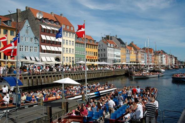 Nyhavn, Kopenhagen - (Europa, Städtereise, Dänemark)