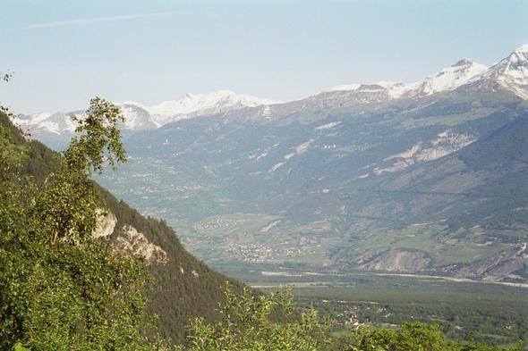 Blick ins Rhonetal - (Europa, Reiseziel, Einreise)