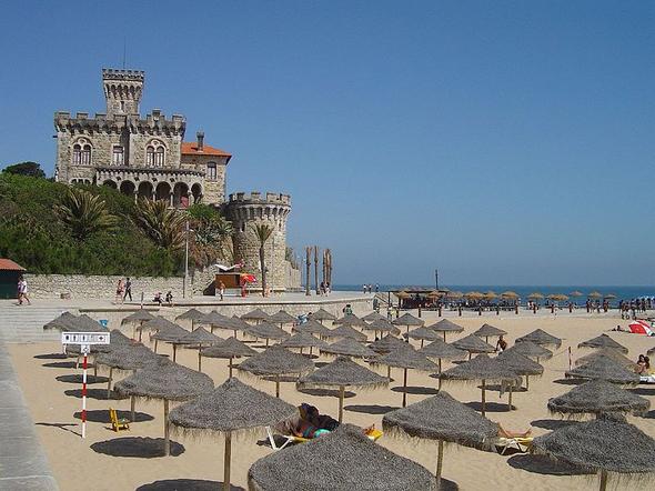 Strand von Estoril - (Portugal, Lissabon, Atlantik)