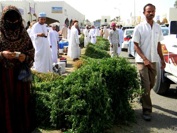 Die ganze Stadt ein einziger Markt - Sinaw - (Oman, teuer)