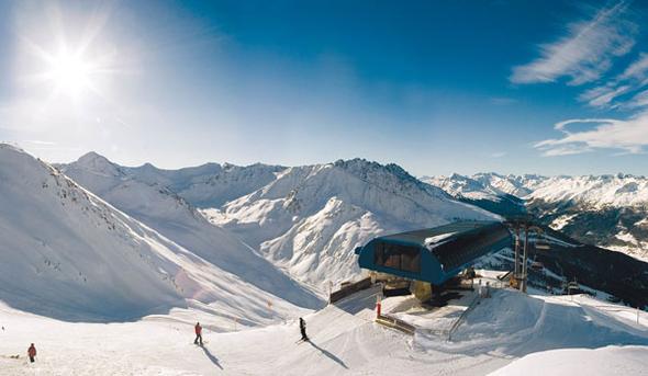 skiurlaub - (Winter, Skifahren, Berge)