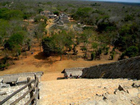 Das kleine Ausgrabungsfeld von Ek Balam - (Ausflug, Mexiko, Urlaubstipps)
