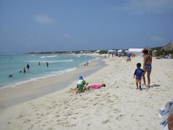 Aruba Arashi Beach - (Sehenswürdigkeiten, Ausflug, Karibik)