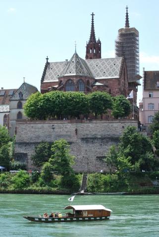 fähre, münster, rhein: BASEL - (Europa, Sehenswürdigkeiten, Städtereise)