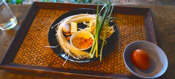 Zutaten für Pad Thai - (Asien, Thailand, Kochen)