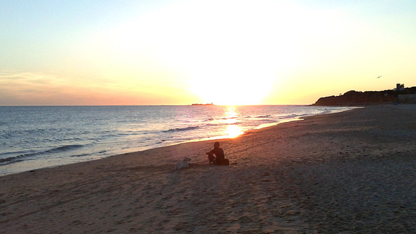 - (Spanien, Strand, Cadiz)