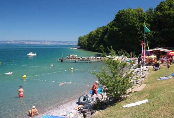 St. Disdille Strand 200 m - (Frankreich, Schweiz, Campingplatz)