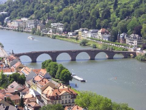Heidelberg - (Deutschland, Heidelberg, Aussicht)