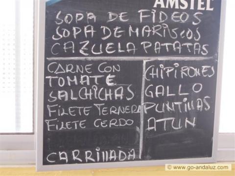 Tagesmenu zu 8 Euros - (Urlaub, Spanien, Sehenswürdigkeiten)