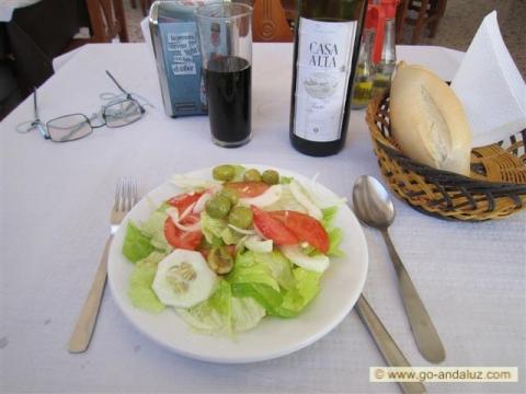 Salat - (Urlaub, Spanien, Sehenswürdigkeiten)